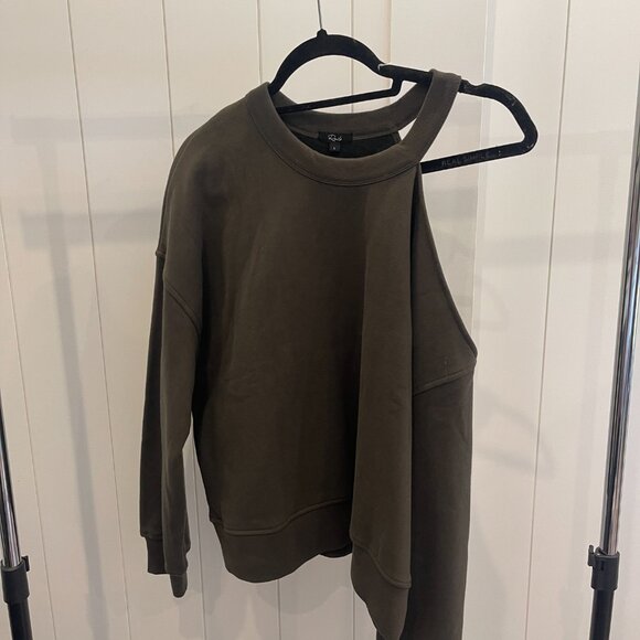 Rails One Shoulder Sweatshirt - Picture 2 of 5